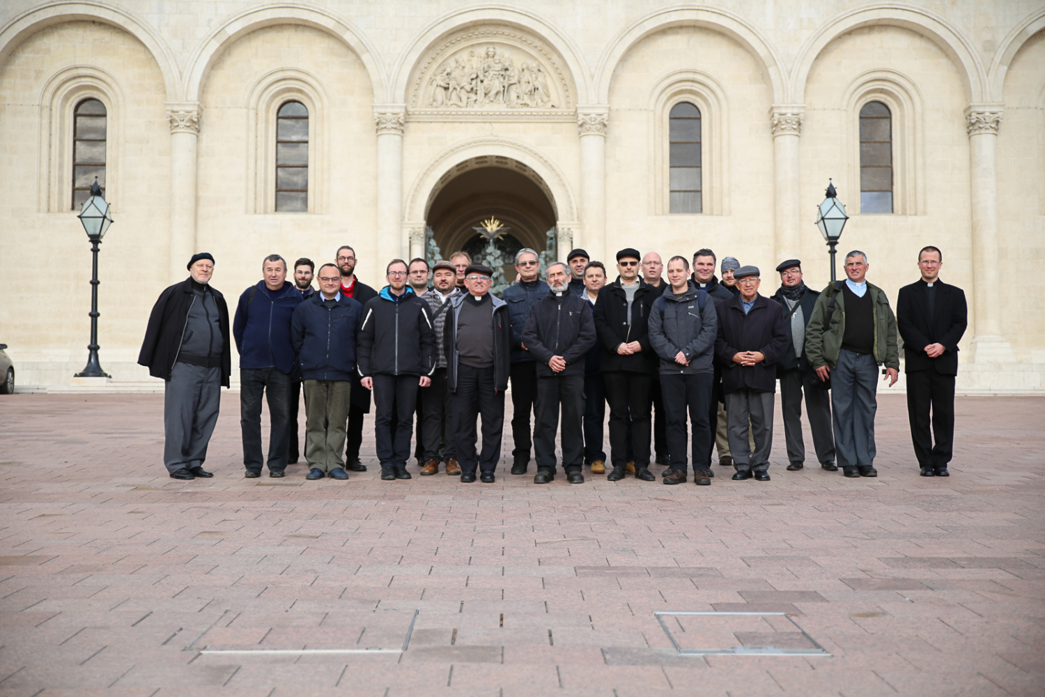 Pécsre látogattak egyházmegyénk papjai
