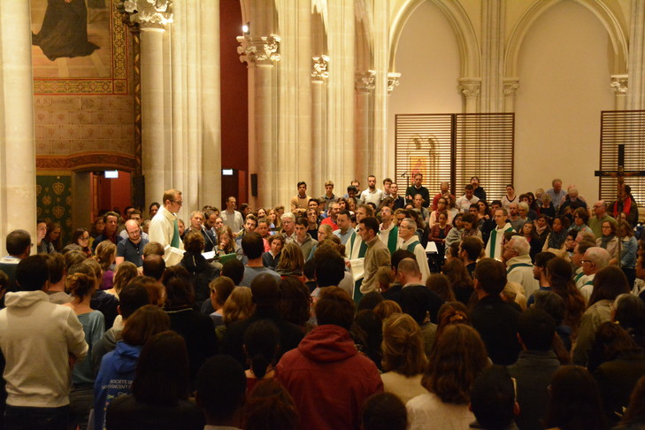 Messe prend temps dimanche 6 octobre leglise Saint Ignace Paris 0 729 486