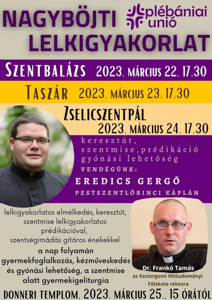 Nagyböjti lelkigyak Donner