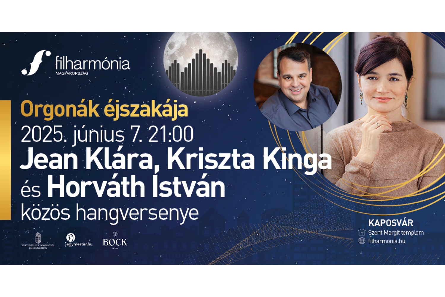 Orgonák Éjszakája a kaposvári Szent Margit-templomban