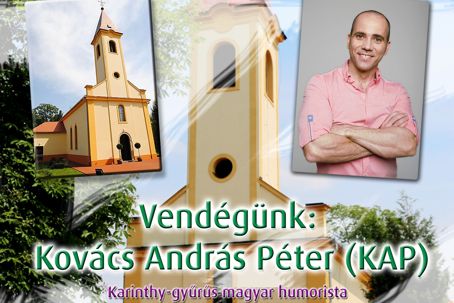 Az „Ismeretlen Ismerősök” következő vendége Kovács András Péter (KAP)