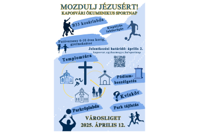 „Mozdulj Jézusért!” – Ökumenikus Sportnap 2025. 03. 13.